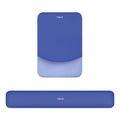 Mosiso Wrist Rest Support For Mouse Pad&Keyboard Set, Rectangular Ergonomic Mousepad Non-Slip Base Home/Office Pain Relief&Easy