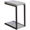 Coaster Furniture Snack Table Cement and Black 902933