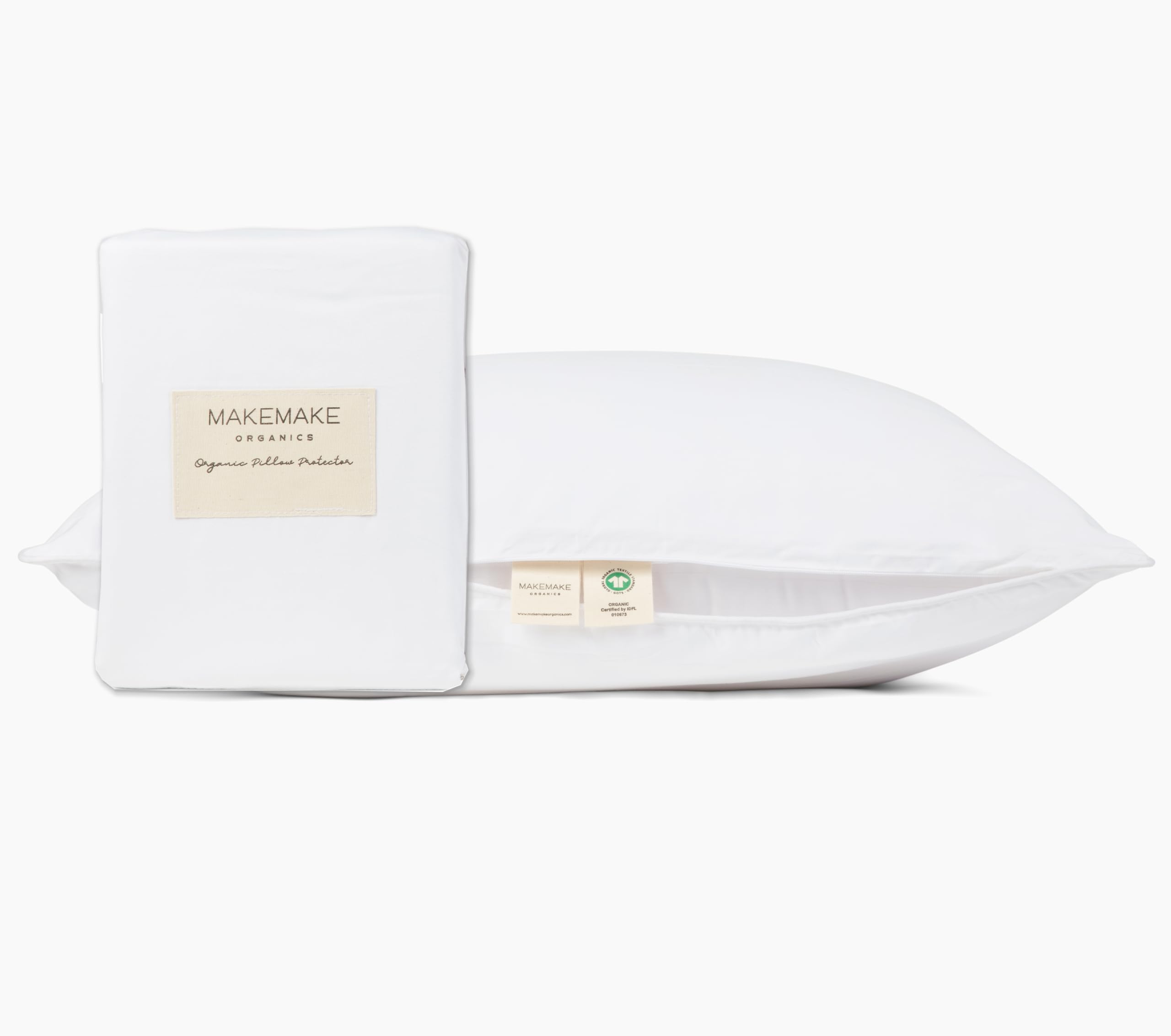 Makemake Organics Organic Body Pillow Case Zippered (Pack Of 1) Gots Certified Organic Cotton Body Pillow Protector Zippered Bre