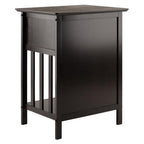 Winsome Marcel Accent Table, Coffee, 18.9 x 14.96 x 25