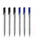 Staedtler Triplus Fineliner 0.3Mm - Pack Of Six (3 Black & 3 Blue) Color: 3 Black & 3 Blue, Model:, Office/School Supply Store