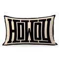 Uinwk Howdy Pillow Cover 12X20,Western Pillow Covers, Dorm Decor For College Girls,Bedroom Decor For Cowgirl Cowgboy,Western Dec