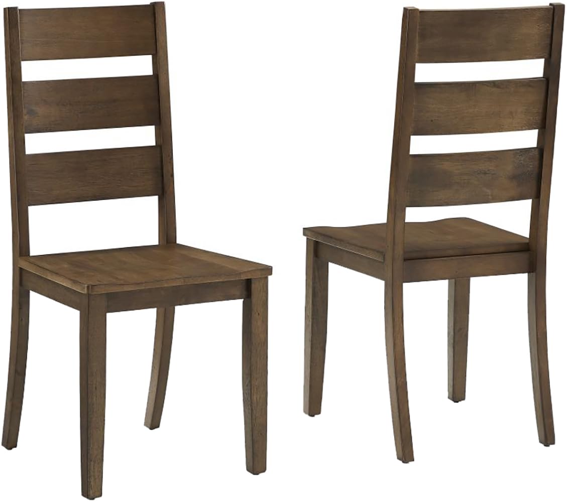 Joanna 2-Piece Ladder-Back Dining Chair Set