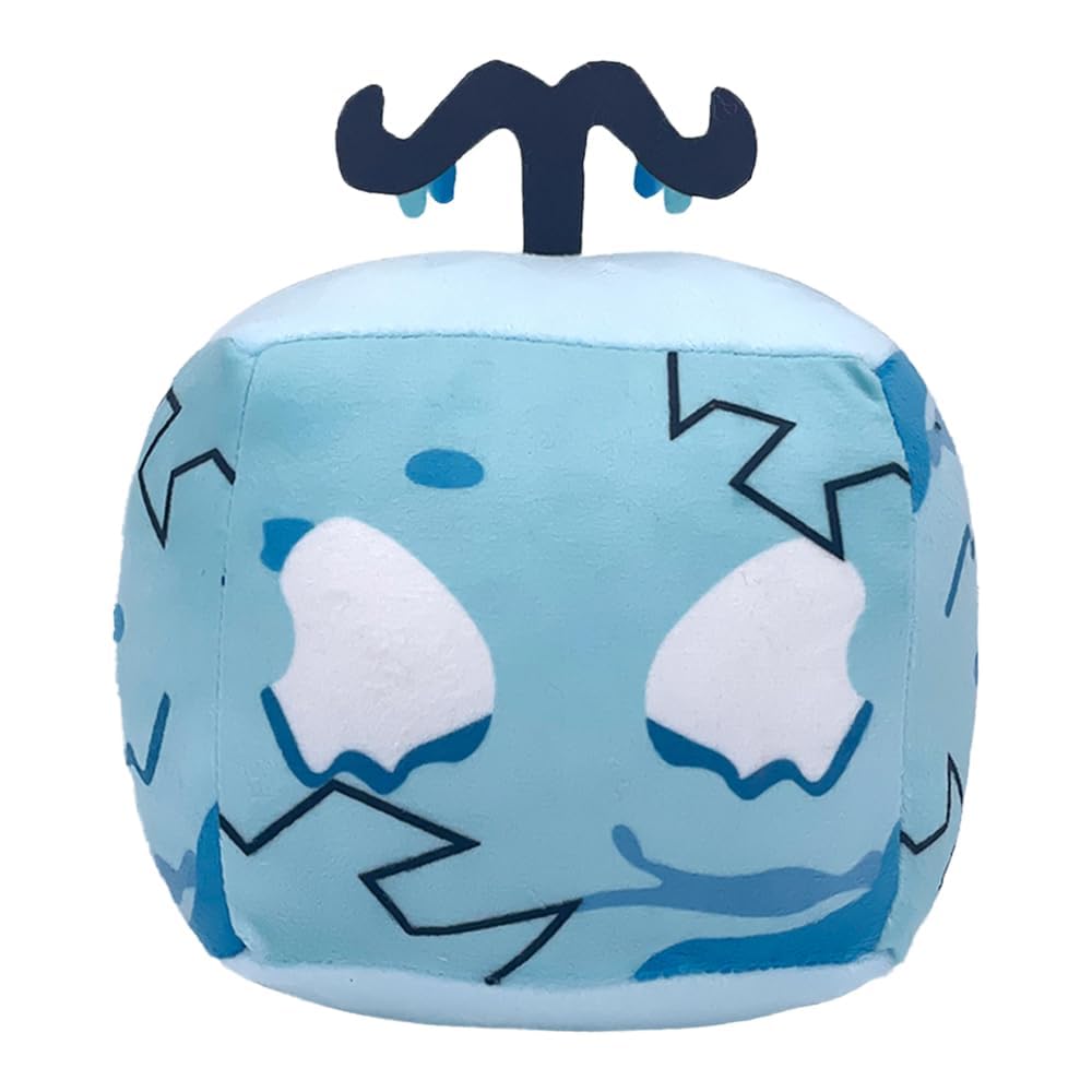 Zenitsu Blox Plush Toy Fruits Plush Toy Stuffed Toys Video Game Pillow For Kids Birthday Xmas Gift (Ice)