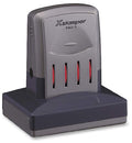 Xstamper Eco-Green 66213 Versadater Message Dater, 2 1/8 X 1 5/16, Faxed, Blue/Red