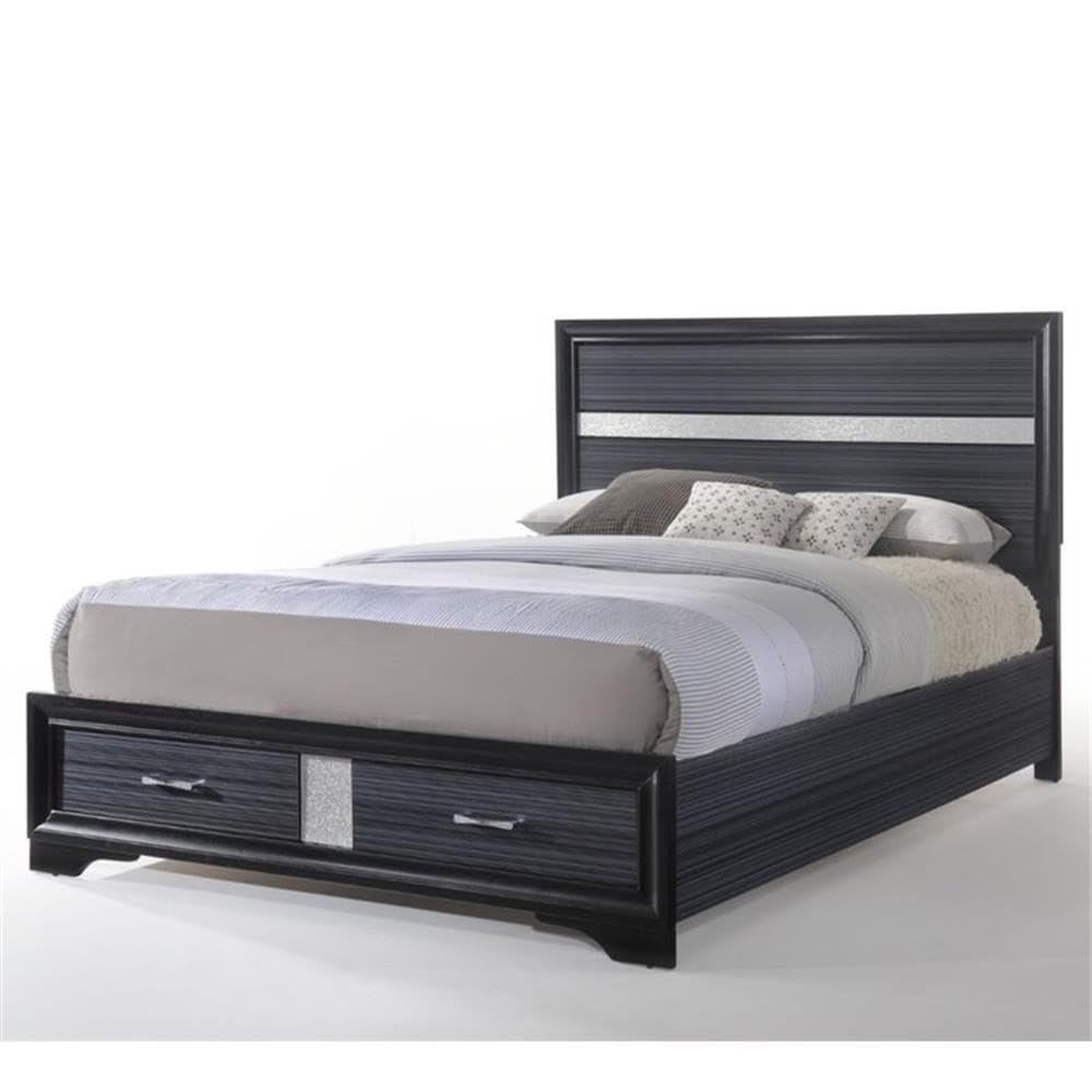 Acme Naima Queen Storage Bed - Thumbnail 2
