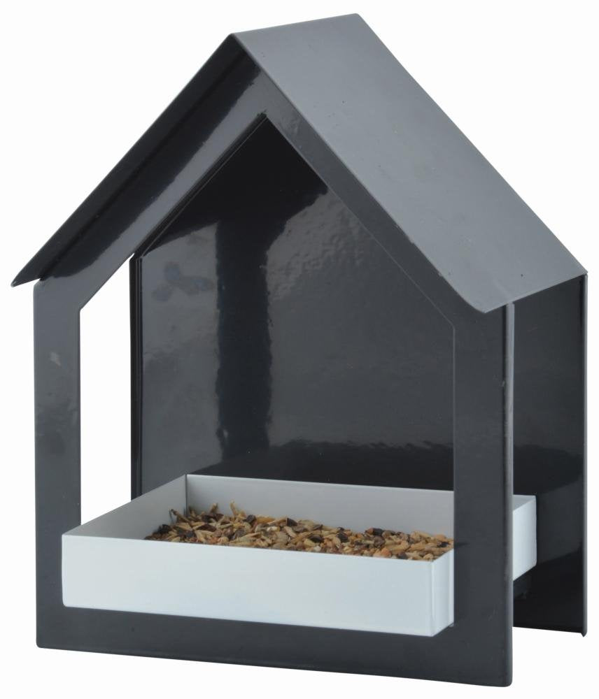 Esschert Design Fb406 Series Anthracite Wall Bird Table
