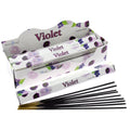 Violet Box of 20 Incense Sticks