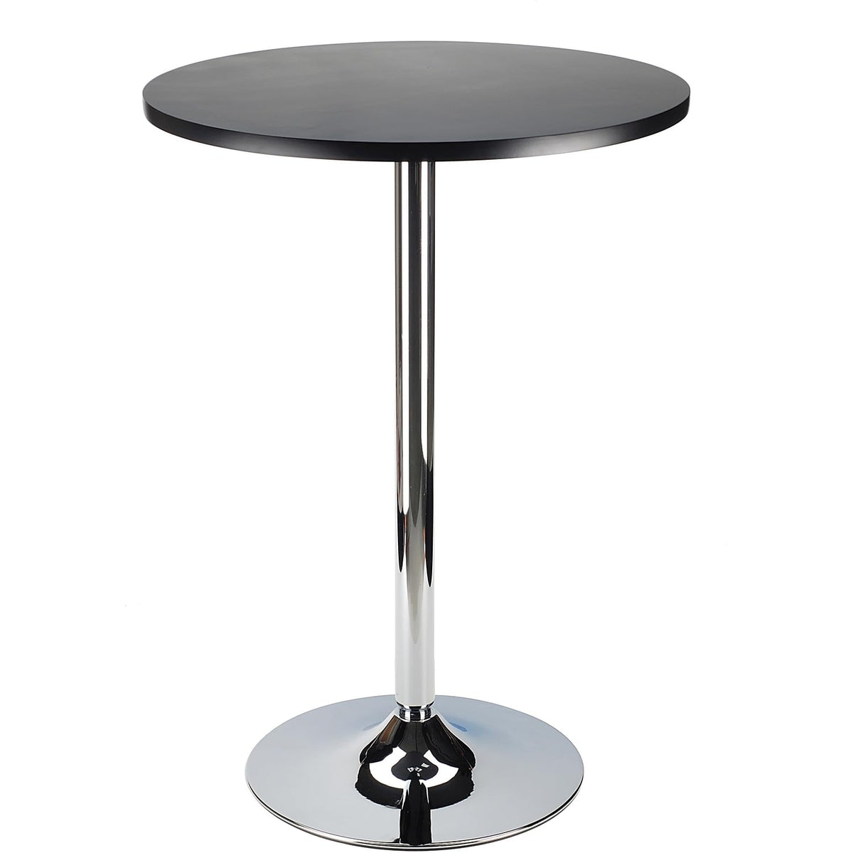 Winsome 93624 Spectrum 39.76-Inch x 23.66-Inch x 23.66-Inch MDF Round Pub Table, Black