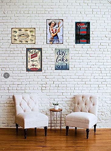 Kjskh Cat Metal Tin Sign So Fresh And So Clean Clean Funny Orange Cat Brushing Teeth And Washing Face Poster Home Bathroom Toile