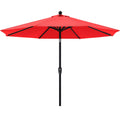 Abccanopy Durable Patio Umbrellas 9' Red