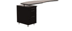 Safco Products Mnrtplldc Medina Desk, Mocha Laminate