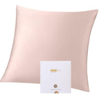 Zimasilk 100% Pure Mulberry Silk Pillowcase For Hair And Skin Health,Both Sides 19 Momme Silk,1Pc (Throw 18'X18',Pink)