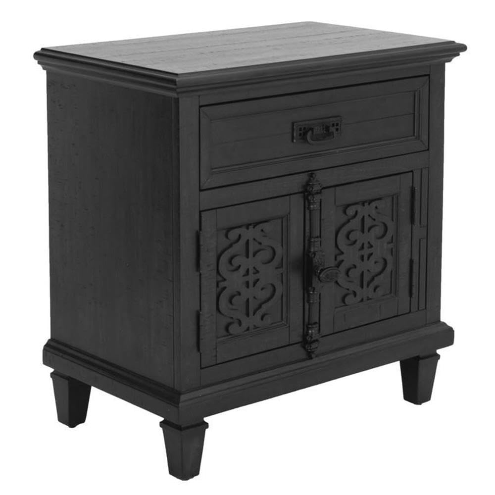 Best Quality Furniture Nightstand Only Only, Rustic