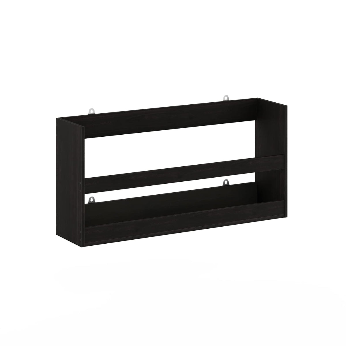 Furinno Hermite Multipurpose Wall Mounting Storage Shelf, Espresso