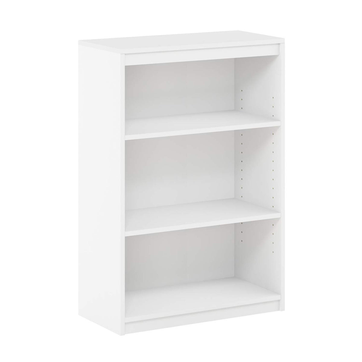 Furinno Gruen 3-Tier Bookcases, White