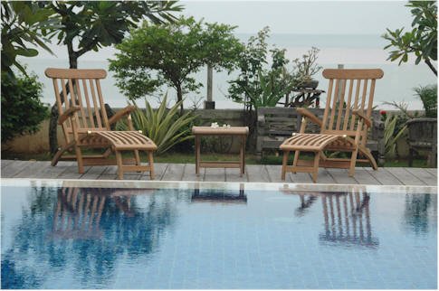 Anderson Teak Royal Steamer Katana 3-Pieces Set