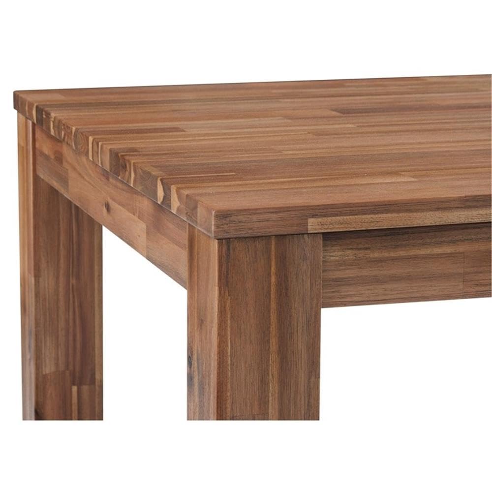New Pacific Direct Bedford Rectangular Wood Dining Table - Thumbnail 2