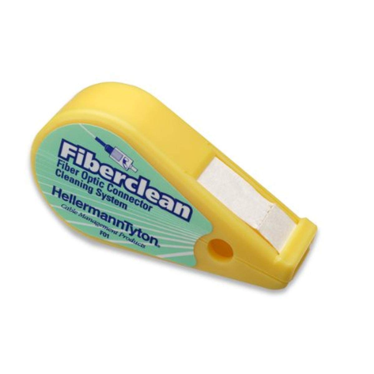 Hellermann Tyton Fo1 Fiberclean Dispenser.75' X 1.50', 10' Of Non-Woven Cloth, White