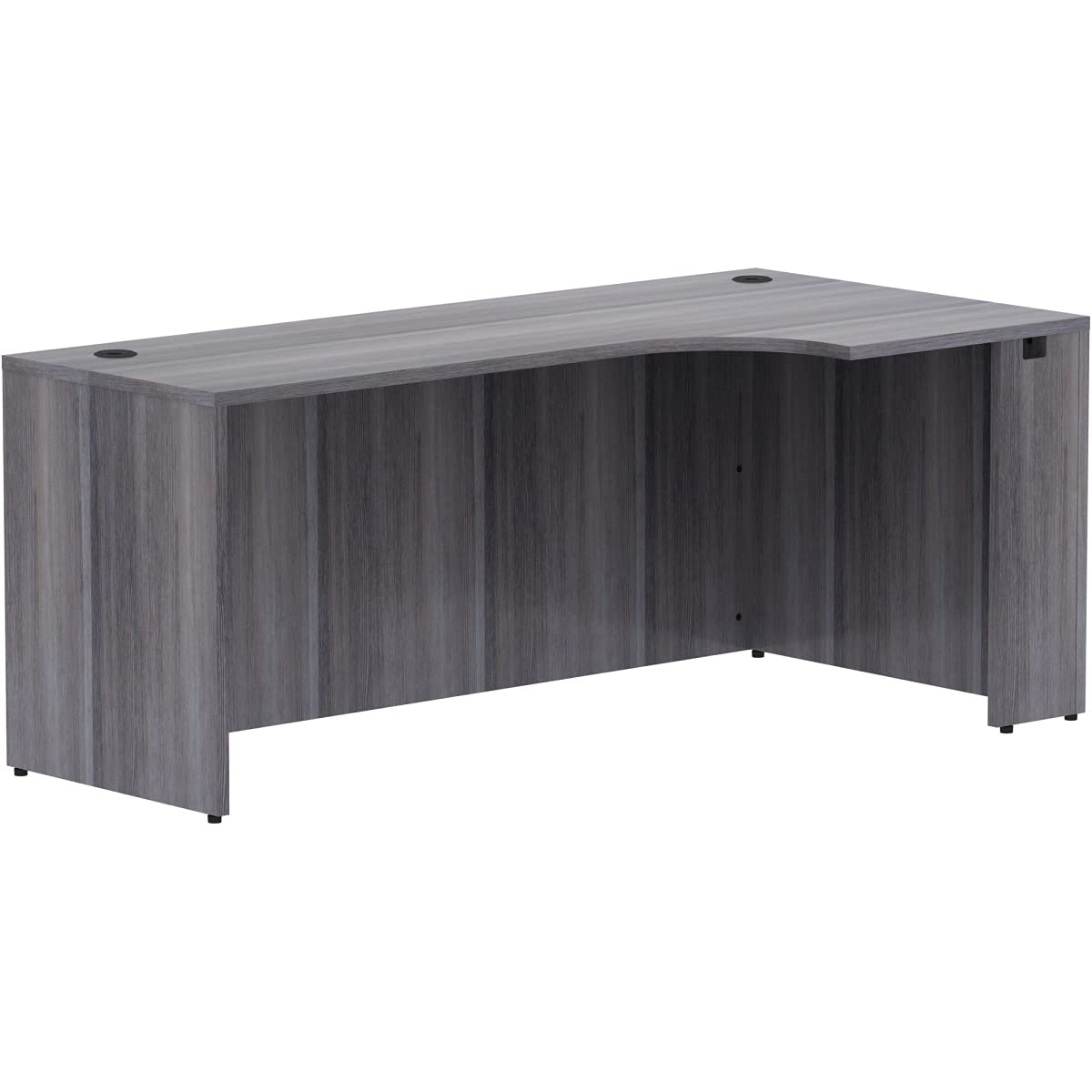 Lorell LLR69599 71 x 24 in. Rectangle Credenza Espresso Laminate Desk