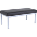 Lorell Healthcare Seating Guest Bench, Black