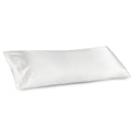Bedsure Satin Body Pillow Cover 20X54 Inches - Pure White Body Pillowcase For Hair And Skin, Cooling And Silky Long Body Pillow