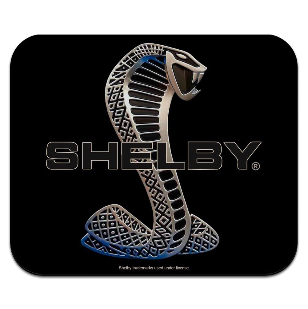Shelby Cobra Logo Low Profile Thin Mouse Pad Mousepad