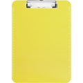 Sparco Transparent Clipboard, Neon Green