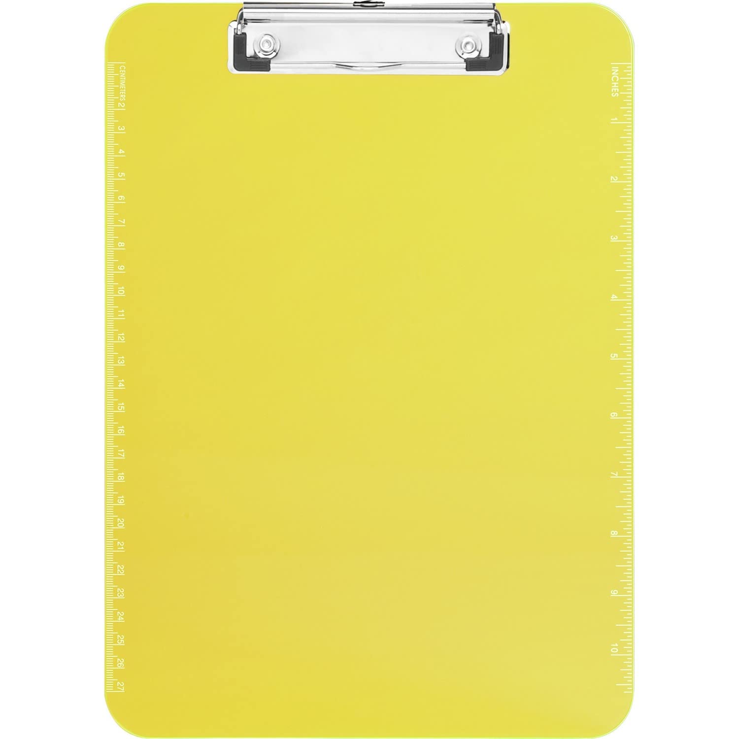 Sparco Transparent Clipboard, Neon Green