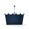 Reisenthel Carrybag Dark Blue - Sturdy Shopping Basket With Plenty Of Storage Space And Practical Inner Pocket - Elegant And Wat