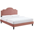 Modway Aviana Platform, King, Dusty Rose