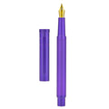 Hongdian 1851 Purple Forest Fountain Pen Medium Nib, Classic Design With Converter And Metal Pen Case
