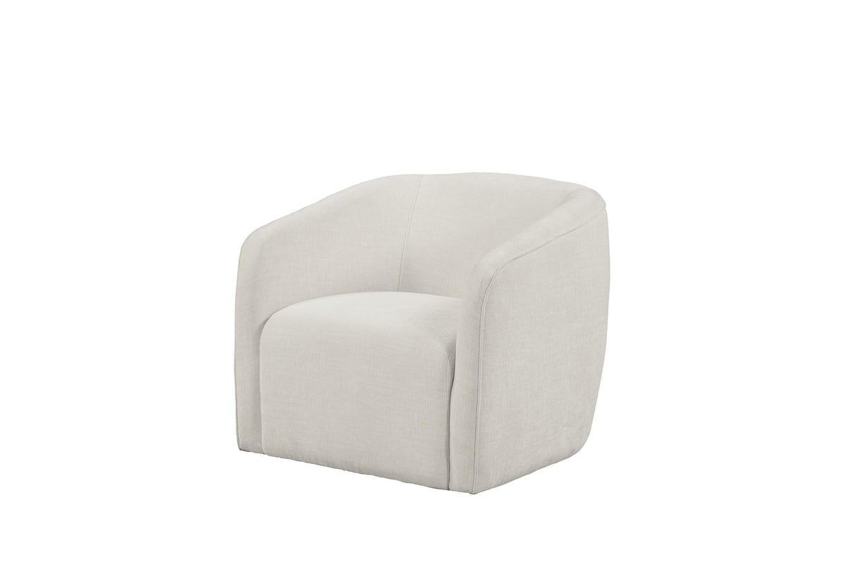 Neos Modern Upholstered Fabric Club Chair (Beige)