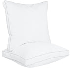 Utopia Bedding Bed Pillows For Sleeping European Size (White), Set Of 2, Cooling Hotel Quality, Gusseted Pillow For Back, Stomac