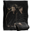 Vampire Diaries Brothers Officially Licensed Silky Touch Super Soft Throw Blanket 50' X 60'
