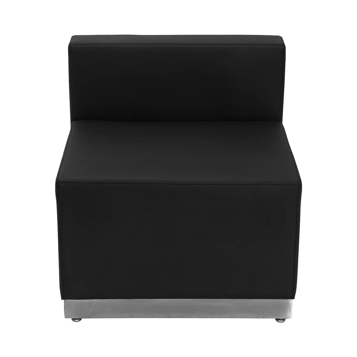 Flash Furniture Hercules Alon Series White Leathersoft Reception Configuration, 11 Pieces