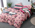 Hrudaya Synchronized Fibre All Season Queen Size Reversible Printed Comforter Blanket Quilt Duvet Dohar For Ac Room & Mild Winte