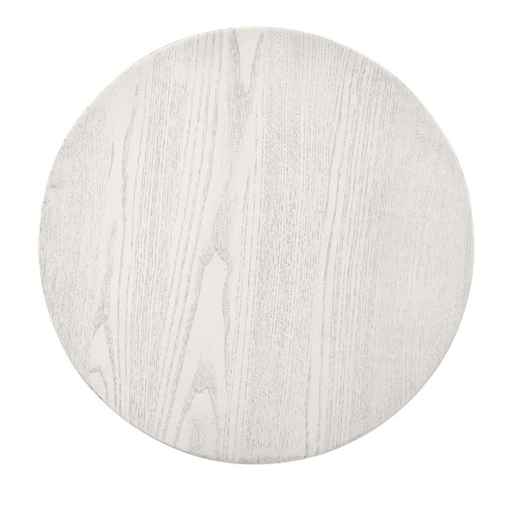 American Woodcrafters Jaidon Gray Metal High 30" Round Pub Table
