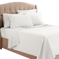 Clara Clark Cal King Sheets, 6 Piece Set - Hotel Luxury Sheets For Cal King Size Bed, Super Soft Bedding Sheets & Pillowcases, C