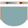Teacher Created Resources Die-Cut Border Trim Strips, Scalloped, 3' X 35', Everyone Is Welcome, Pack Of 12