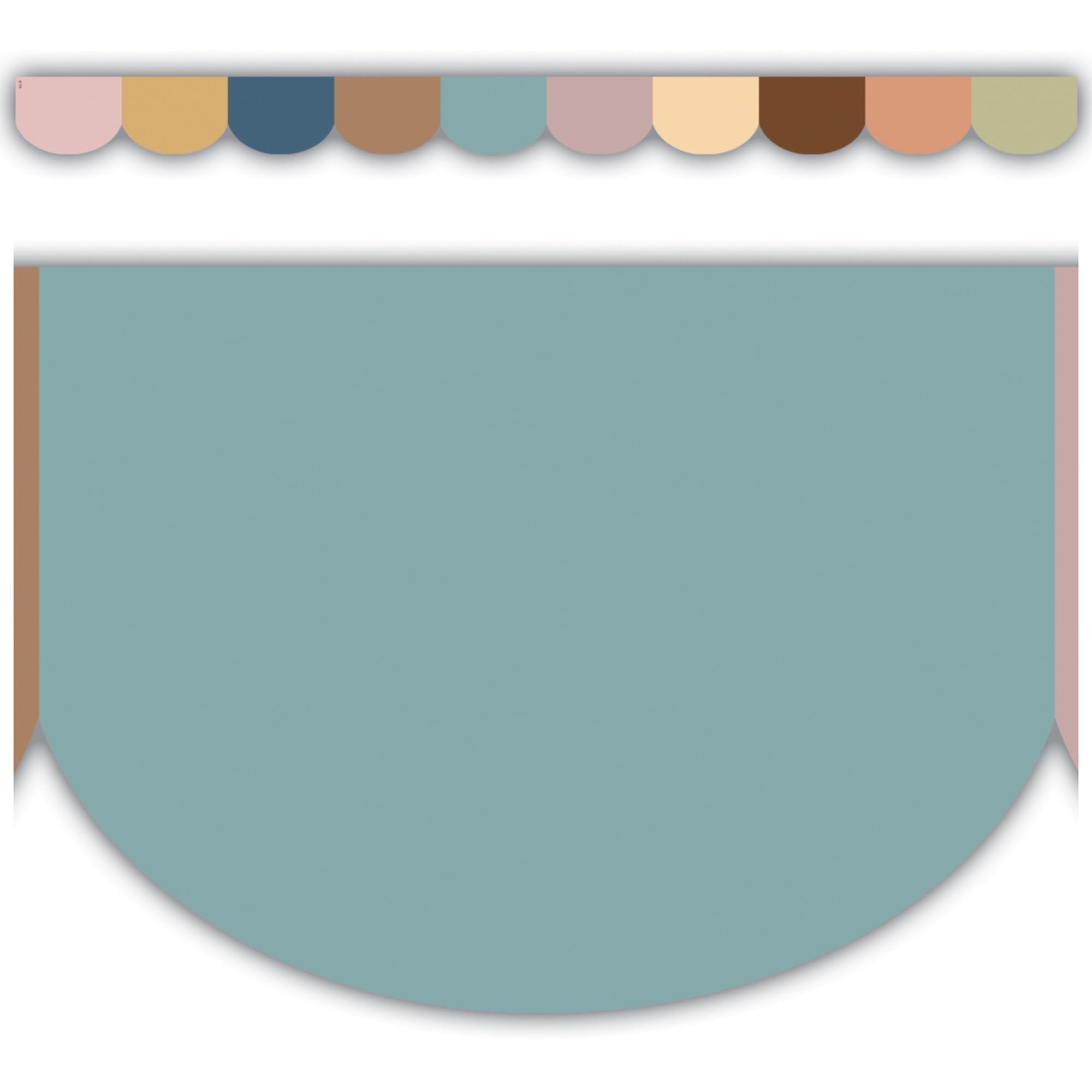 Teacher Created Resources Die-Cut Border Trim Strips, Scalloped, 3' X 35', Everyone Is Welcome, Pack Of 12