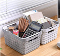 HOMIES, 1 Piece, Plastic Storage Organizer Basket with Handles, Shower Caddy Tote Portable Storage Bins for Bathroom, Kitchen, S