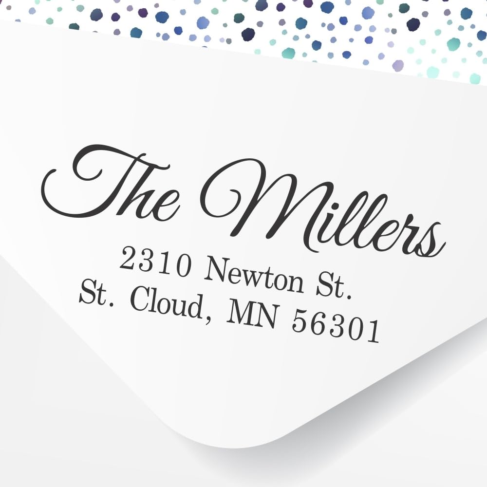 Custom Self-Inking Return Address Stamp (Medium)