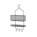 Ikea BLECKSJN Shower hanger, two tiers, black, 31x56 cm (12 x22)