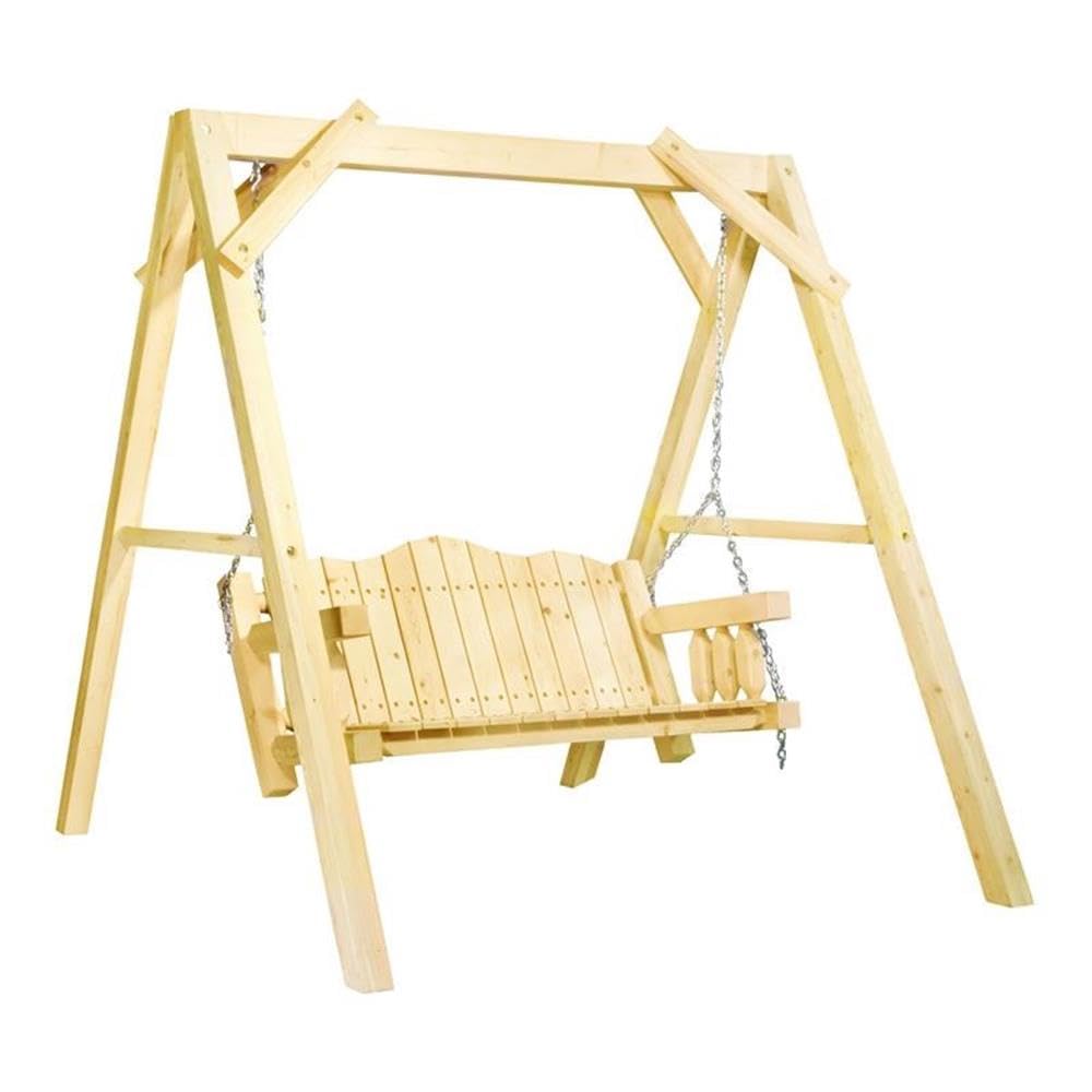 Montana Woodworks MWHCLSV Homestead Collection Lawn Swing, Clear Exterior Finish