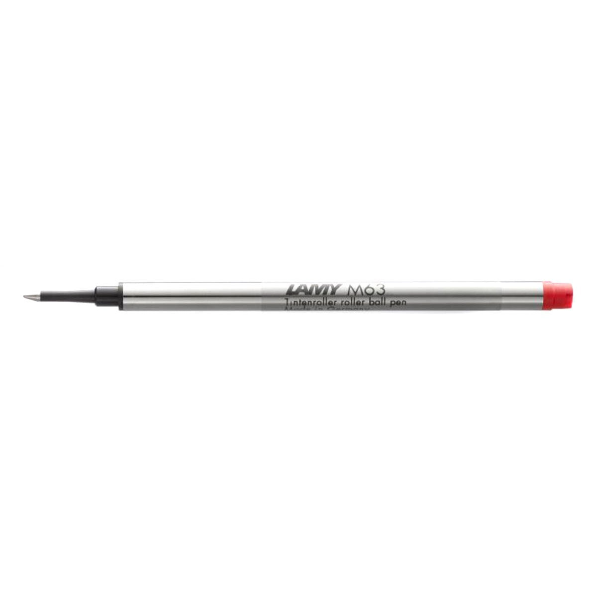 Lamy 5 X M63 M61 Rollerball Roller Ball Refill - Red
