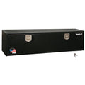 Buyers Products 1702115 Black Steel Underbody Truck Box With Paddle Latch, 18 X 18 X 60 Inch