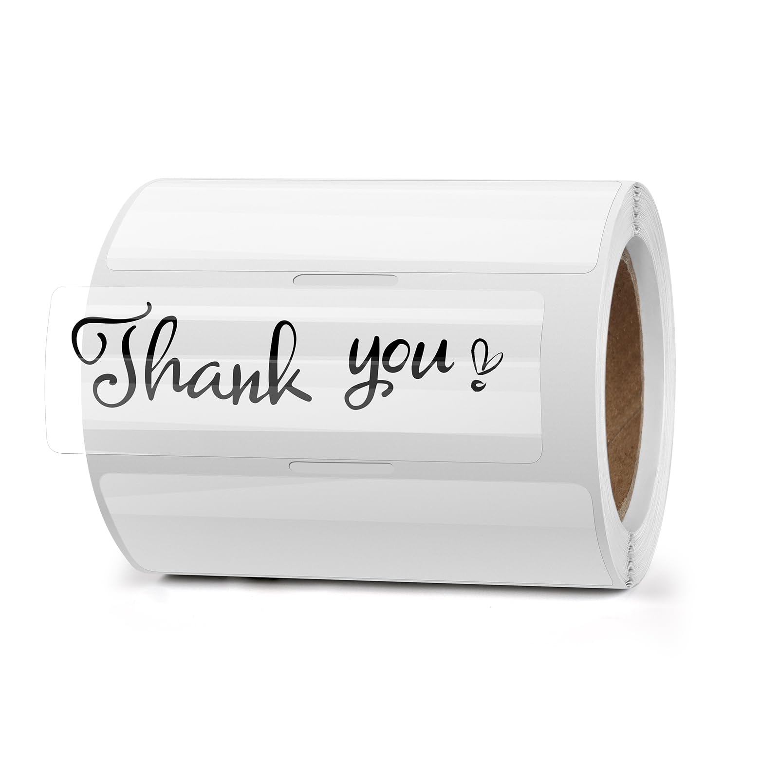 Yikiada Clear Thermal Labels Vinyl 1    3 Inch Self-Adhesive Square Stickers Roll Waterproof Printer Direct Decals Package Seal