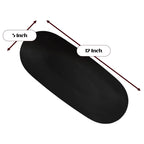 Decorline Elegant Black Small Pebbled Long Oval Bowls (Pack Of 25) - Premium Quality & Versatile - Stunning Centerpiece & Servin