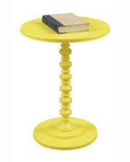 Convenience Concepts Palm Beach Spindle Table, Yellow